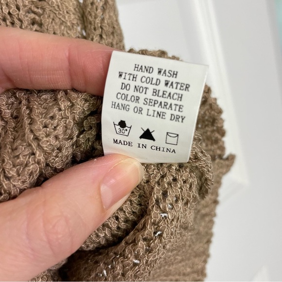 CJLA Emmy Knit Sweater Vest Tank In Taupe Women’s Size Small/Medium - Picture 3 of 6